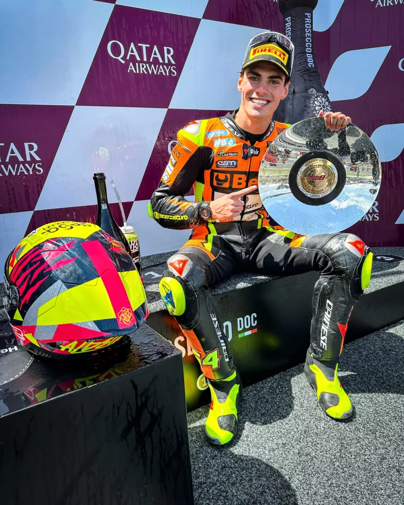 Fermín Aldeguer en una fotografía de archivo del Gran Premio de Australia de Moto2